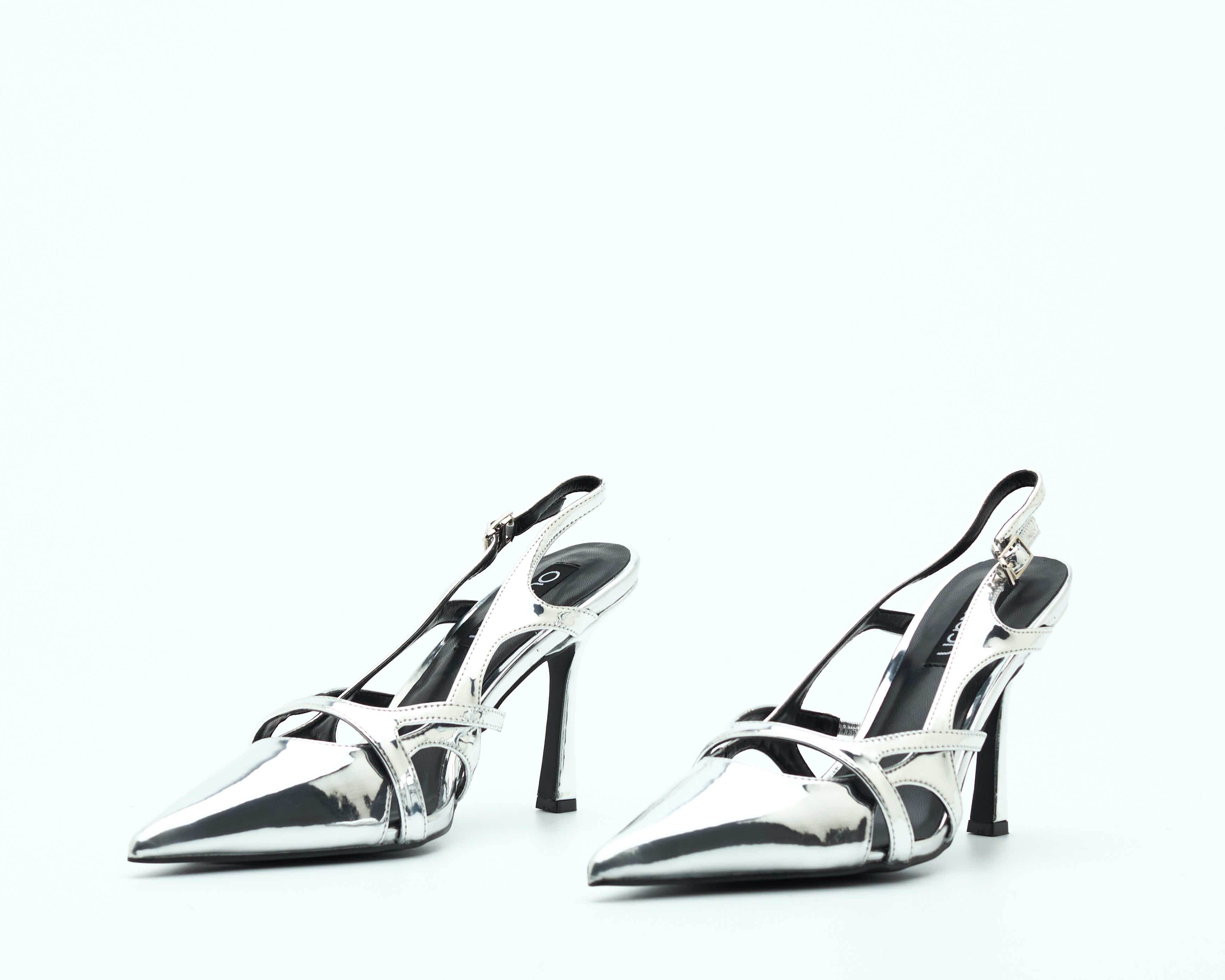 Unbothered heels - silver