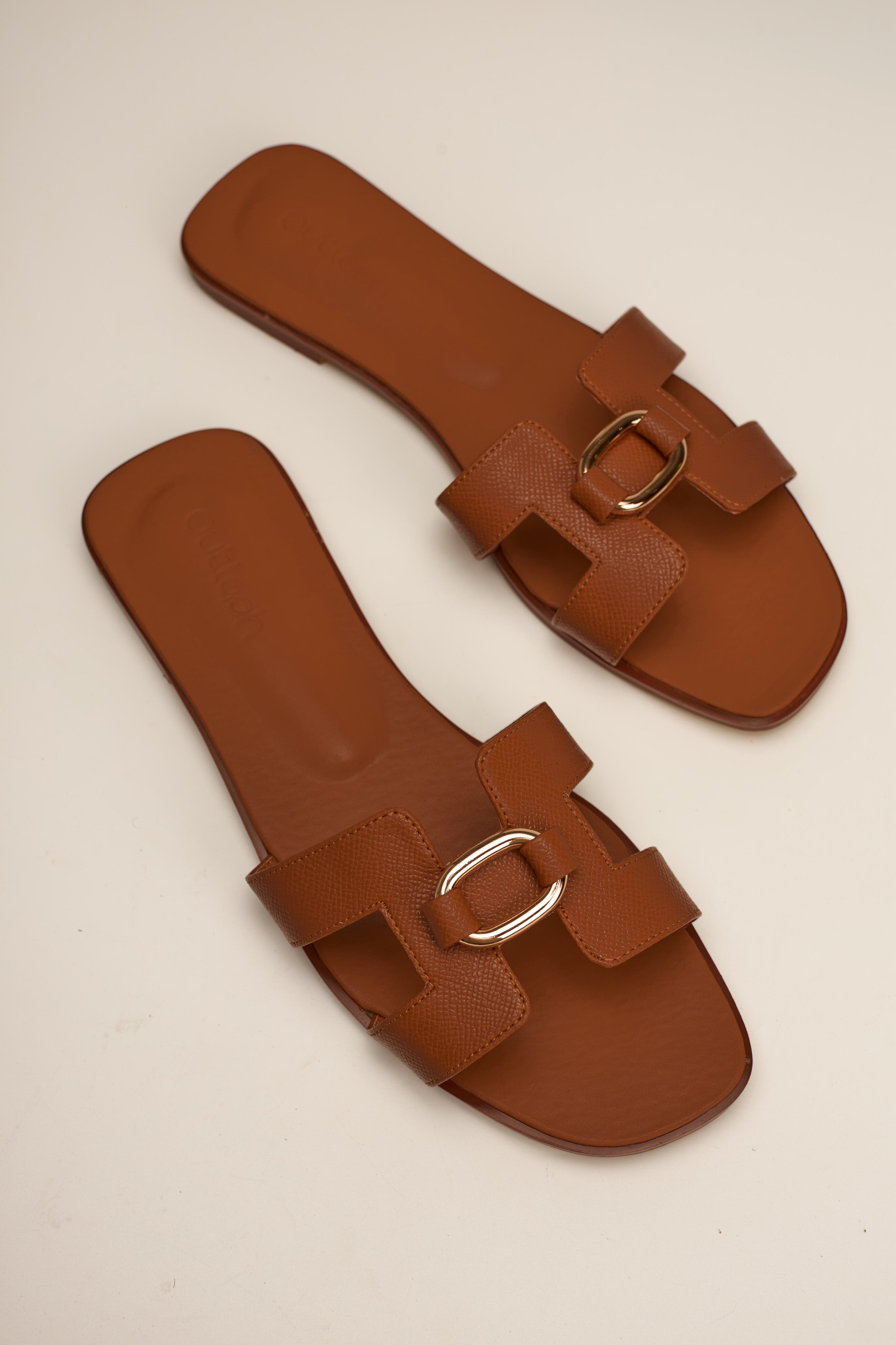 SOLARA SLIDES IN BROWN