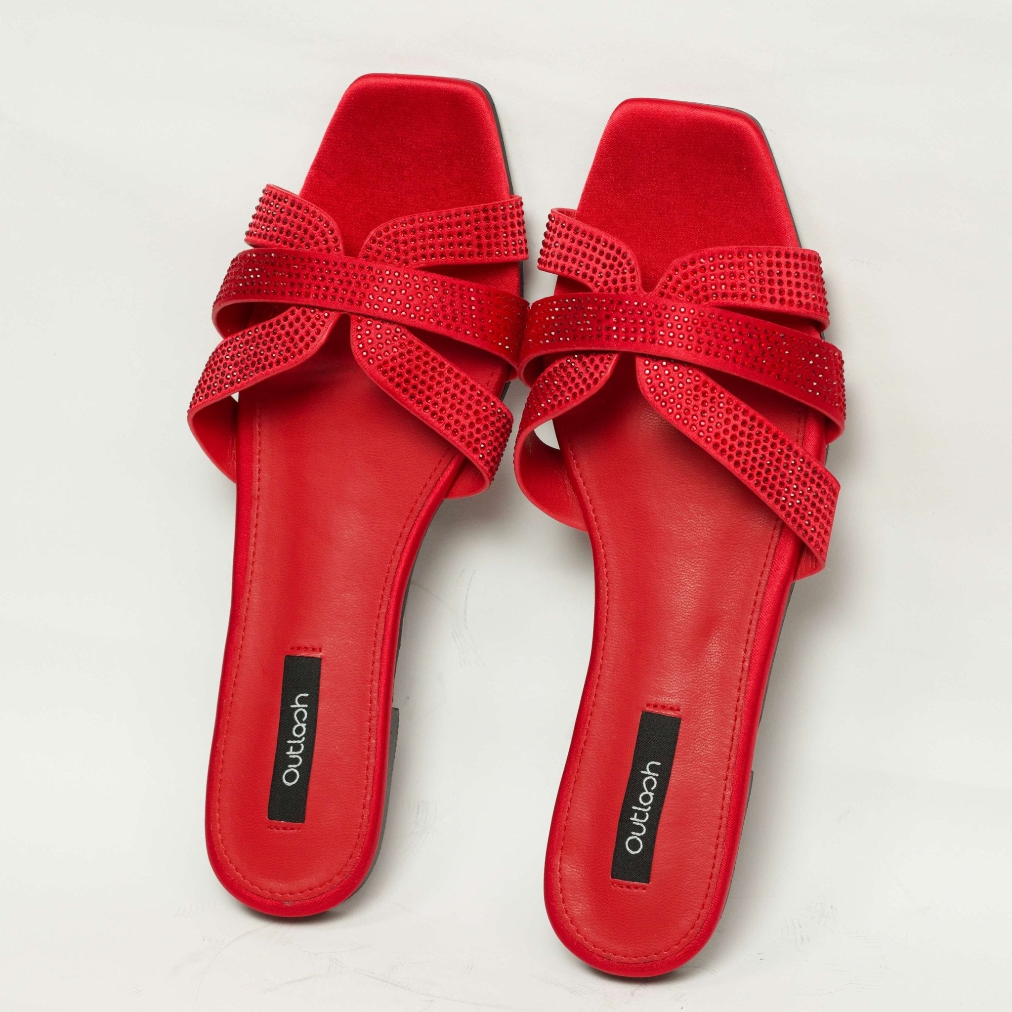 Glint Slides in Red - Outlash brand