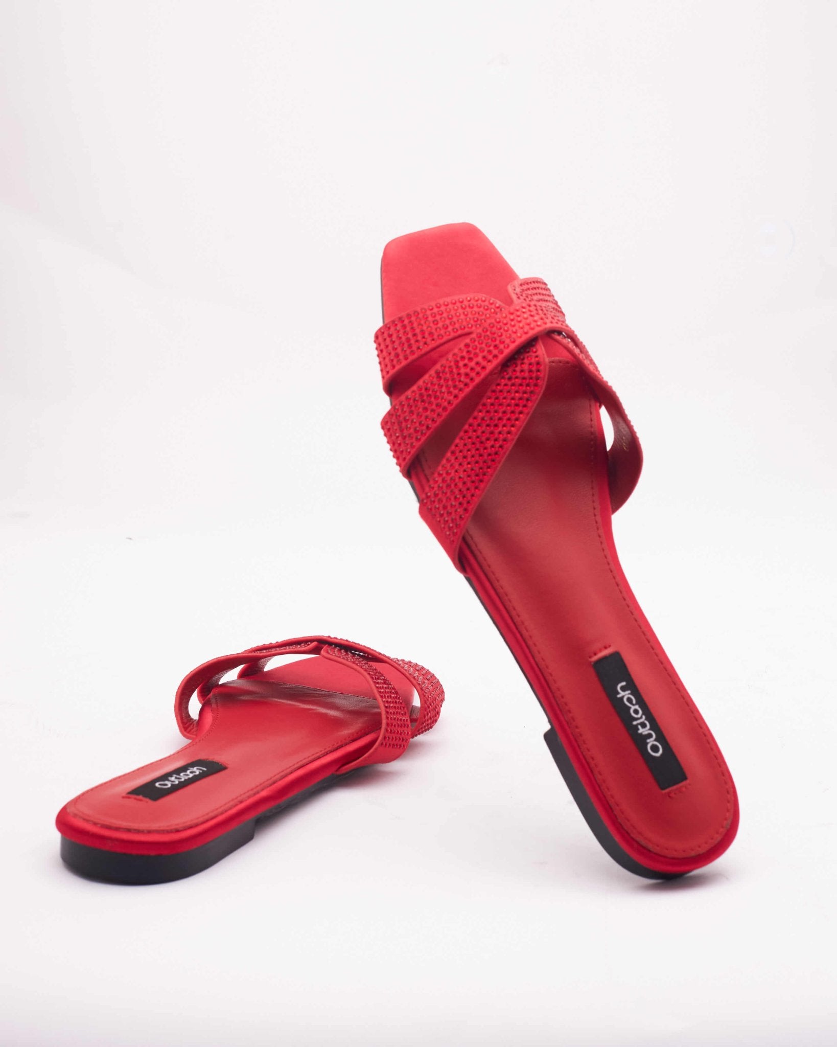 Glint Slides in Red - Outlash brand