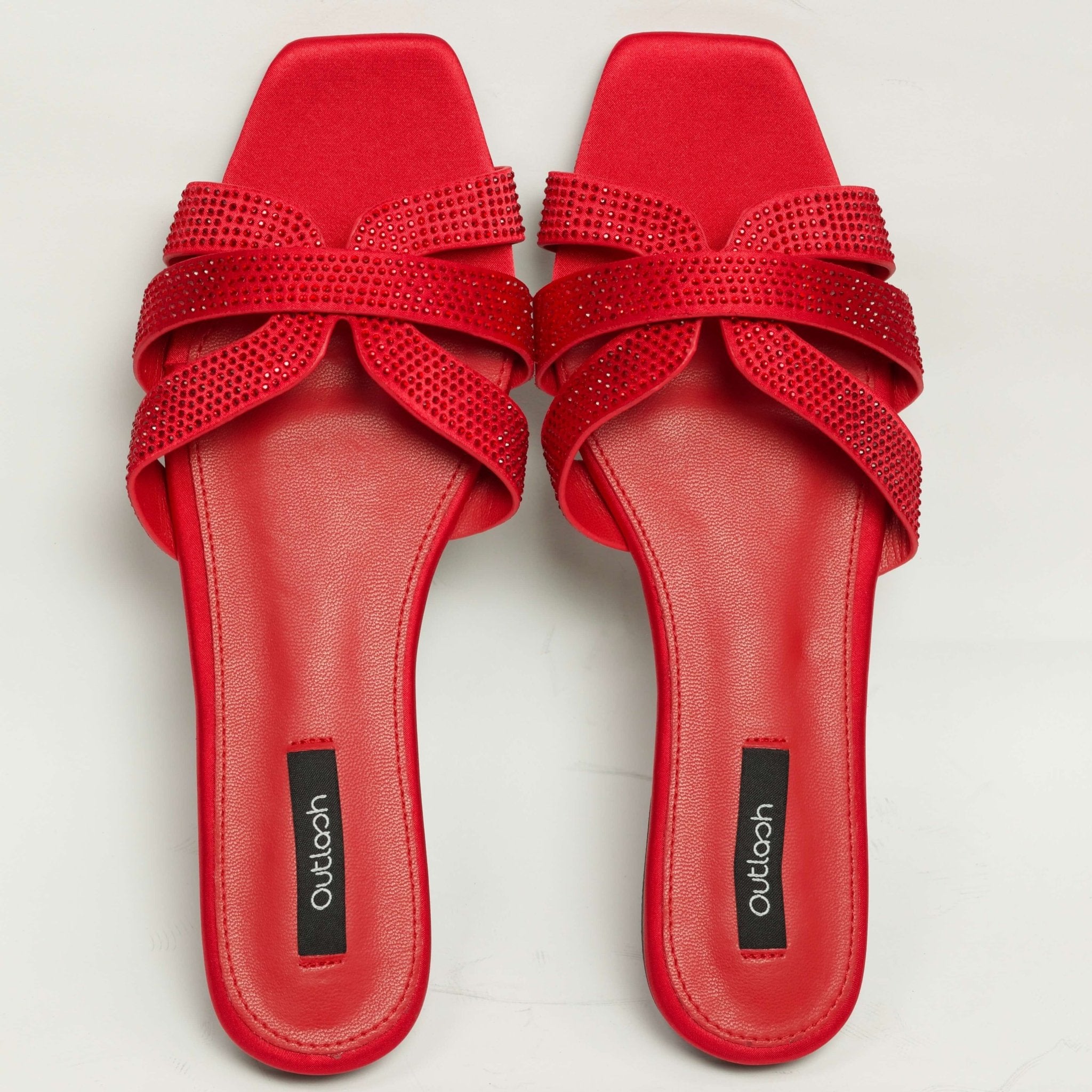 Glint Slides in Red - Outlash brand