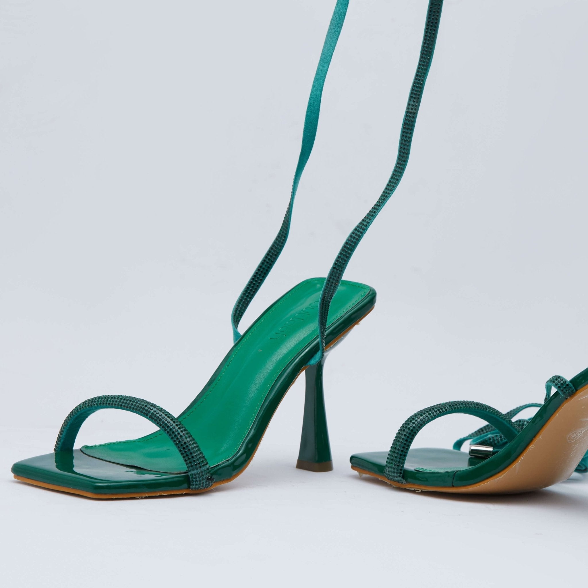 HAWT HEELS in GREEN - Outlash brand