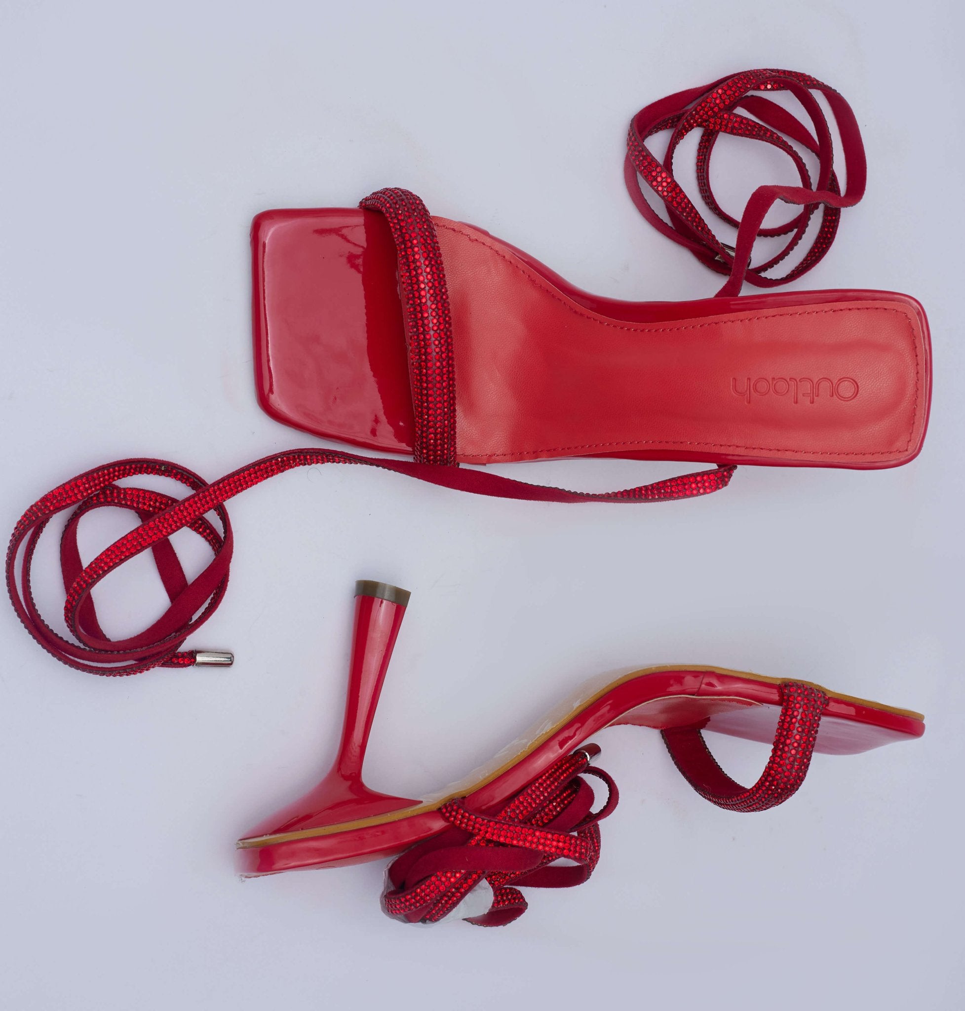 HAWT HEELS in RED - Outlash brand